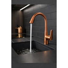 HT Prima Gizli Spiralli Şık Eviye Mutfak Bataryası Çekilebilir Başlık