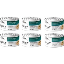 Molly Sterilised Tavuklu Jöle Içinde Kısır Kedi Konservesi 85 Gr. x 6 Adet