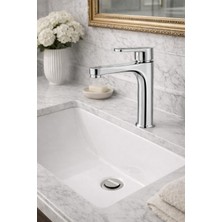 HT Prima Meryem Yüksek Lavabo Bataryası Şık Modern Tasarım