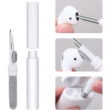 NKCBK Airpod Temizleme Kiti, Süngerli 3’ü 1 Arada Airpod Temizleyici Kalem, Kablosuz Kulaklıklar