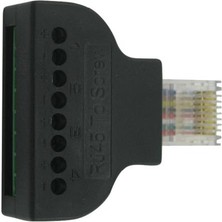 Mykablo RJ45 Klemensli Network Konnektör - Erkek