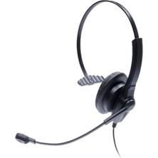 Karel KLK214 Mikrofonlu Operatör Kulaklığı