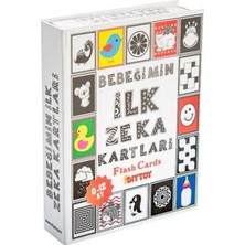 Feyza Design Bebeğin Ilk Zeka Kartları - Eğitici ve Renkli Oyuncak
