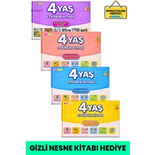 Minkino 4 Yaş Etkinlik Seti  | 4 Kitap Bir Arada