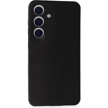 Magicool Samsung Galaxy S24 Kılıf Loop Deri Silikon - Siyah