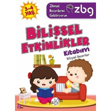 Lisinya Zbg 3-4 Yaş Bilişsel Etkinlikler Kitabım