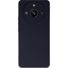 Kuzgun Ticaret Realme 11 Pro Kılıf Nano Içi Kadife Silikon - Lacivert
