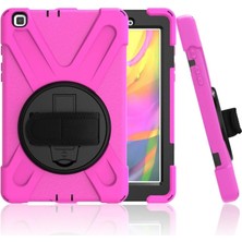 Kuzgun Ticaret Samsung Galaxy T290 Tab A 8 Kılıf Amazing Tablet Kapak - Pembe