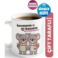 Cup Mup Gül Yüzlü Bacım Koala | Arkadaşa Hediye Kupa Bardak