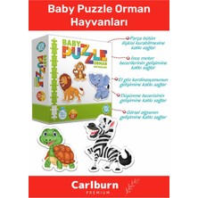 Feyza Design Özel Üretim Çocuk Zeka ve El Göz Koordinasyonu Puzzle Seti