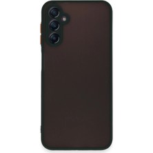 Kuzgun Ticaret Samsung Galaxy A14 4g Kılıf Montreal Silikon Kapak - Yeşil