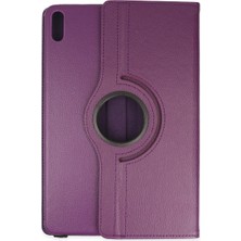Kuzgun Ticaret Huawei Matepad Air 11.5 Kılıf 360 Tablet Deri Kılıf - Mürdüm