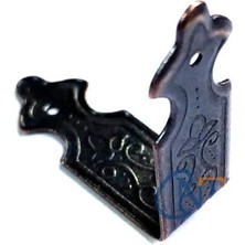 Kuzgun Ticaret Dekoratif Sandık, Kutu Kenarı, 11X32MM, Eskitme, 100 Adet