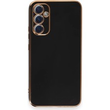 Kuzgun Ticaret Samsung Galaxy A34 5g Kılıf Volet Silikon - Siyah