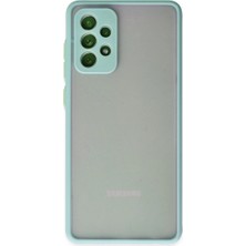 Kuzgun Ticaret Samsung Galaxy A72 Kılıf Montreal Silikon Kapak - Turkuaz