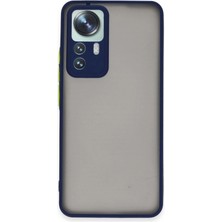 Kuzgun Ticaret Xiaomi Mi 12T Pro Kılıf Montreal Silikon Kapak - Lacivert