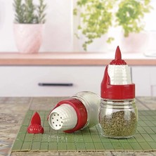 Kuzgun Ticaret Mısır Figürlü Tuzluk Biberlik 2 Li Set