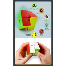 Feyza Design 2x2 Qy Speed Zeka Küpü - Eğitici ve Zeka Geliştirici Oyuncak