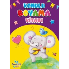 Kuzgun Ticaret Konulu Boyama Kitabı - 1