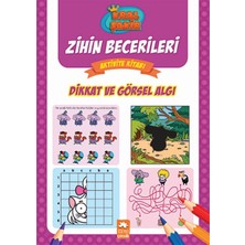 Lisinya Dikkat ve Görsel Algı - Kral Şakir Zihin Becerileri Aktivite Kitabı