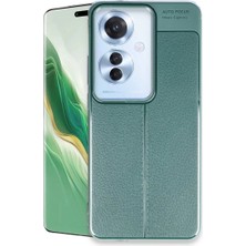 Magicool Oppo Reno 11F Kılıf Auto Focus Kapak - Koyu Yeşil