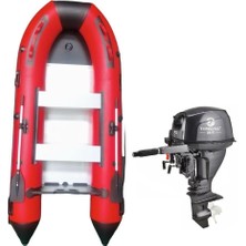 Tomking TK15 Motor ve TK-RIB-380 Alüminyum Tabanlı Şişme Bot Seti