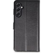 Magicool Samsung Galaxy M34 5g Kılıf Trend S Plus Kapaklı Kılıf - Siyah