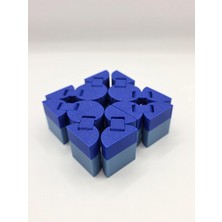 Feyza Design 3D Baskı Infinity Fidget Küp - Stres Giderici Zekâ Oyuncağı