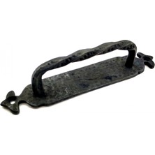 Magicool Antika Tarz Dekoratif Pirinç Burgulu Çekme Kol - 205X33 Mm, Oksit