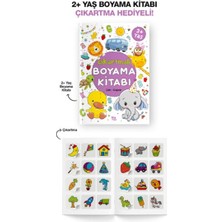 Lisinya Çıkartmalı Boyama Kitabı  2 Yaş +