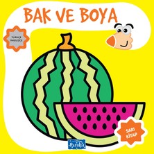 Lisinya Bak ve Boya Sarı Kitap