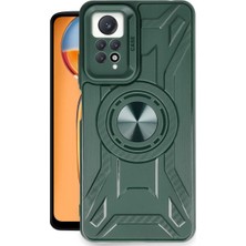 Magicool Xiaomi Redmi Note 12 Pro 4g Kılıf Lincoln Silikon - Koyu Yeşil