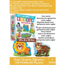 Feyza Design Çocuklar Için Eğlenceli Zeka ve Koordinasyon Geliştirici Puzzle