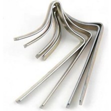 Kuzgun Ticaret Masa Kenarı Kıskacı - Metal - 8 Adet