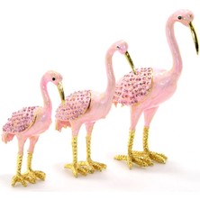 Balkan Grup Swarovski 3'lü Flamingo