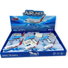 Kuzgun Ticaret JW567-122 - Sürtmeli Yolcu Uçak 15 cm 6 (Lisinya)