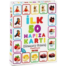 Feyza Design Ilk 50 Eğitici Hafıza Kartları Çocuklar Için Zeka Oyun Seti