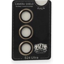 Magicool Samsung Galaxy S24 Bilvis Titan Kamera Lens - Gold