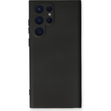 Kuzgun Ticaret Samsung Galaxy S24 Ultra Kılıf Nano Içi Kadife Silikon - Siyah