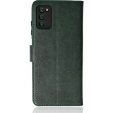 Kuzgun Ticaret Samsung Galaxy A03S Kılıf Trend S Plus Kapaklı Kılıf - Yeşil