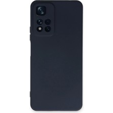 Kuzgun Ticaret Xiaomi Redmi Note 11 Pro Plus 5g Kılıf Nano Içi Kadife Silikon - Lacivert