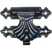 Kuzgun Ticaret Kutu, Tavla Klipsi, Ön Kilidi No:3 - 33X24 Eskitme, 1 Adet