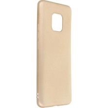 Magicool Huawei Mate 20 Pro Kılıf First Silikon - Gold