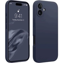 Kuzgun Ticaret Iphone 16 Kılıf First Silikon - Lacivert