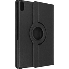 Kuzgun Ticaret Huawei Matepad 11 10.9 360 Tablet Deri Kılıf - Siyah