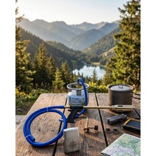 Flamex Lpg Gazlı Pürmüz Hortumlu Alev Tabancası Mangal Yakma Kamp Ateşi ve Atölye Kullanımı