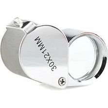 Magicool 30X21 Full Çelik Kaplı Büyüteç (Lüp) Katlanabilir Özellikli Pratik Aksesuar