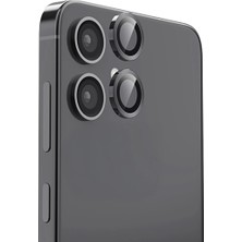 Magicool Samsung Galaxy A06 Raze Metal Kamera Lens - Siyah