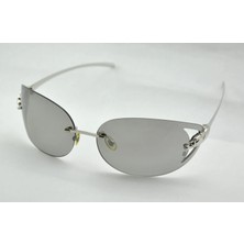 Cartier  Panthère De Wıld Sılver Grey  Gri Gümüş  Güneş Gözlüğü