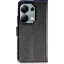 Kuzgun Ticaret Xiaomi Redmi Note 13 Pro 4g Kılıf Trend S Plus Kapaklı Kılıf - Siyah